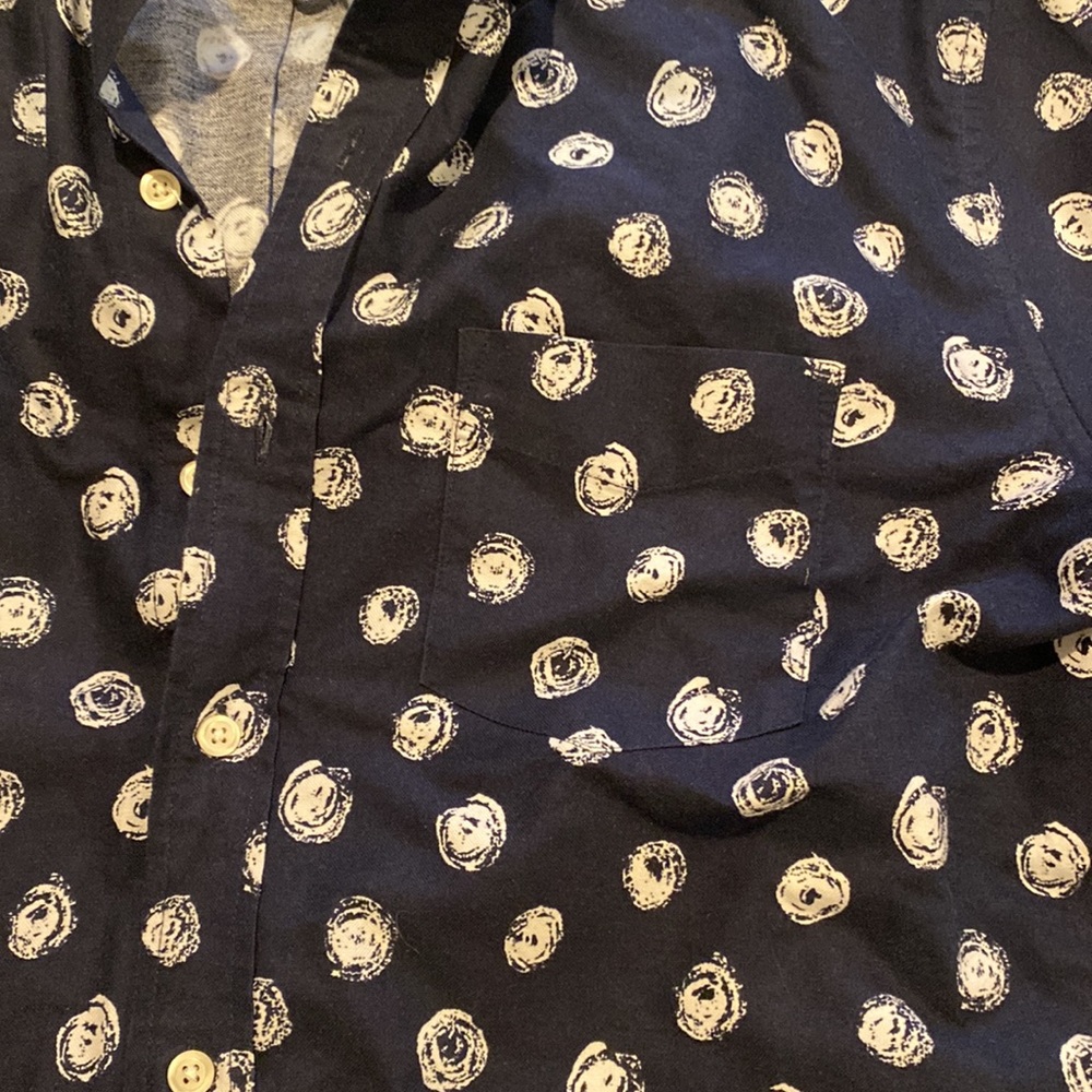 Navy Button Down - image 4